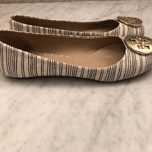 Tory Burch Reva Striped size 7 1/2